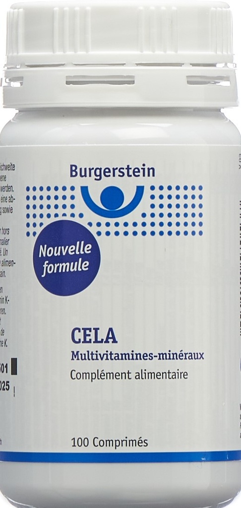 Burgerstein Multivitamin-Mineral CELA 100 Tabletten PICBACK
