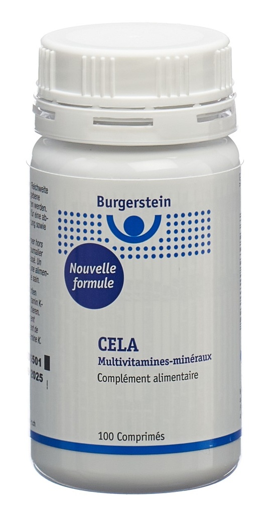 Burgerstein Multivitamin-Mineral CELA 100 Tabletten PICBACK3D