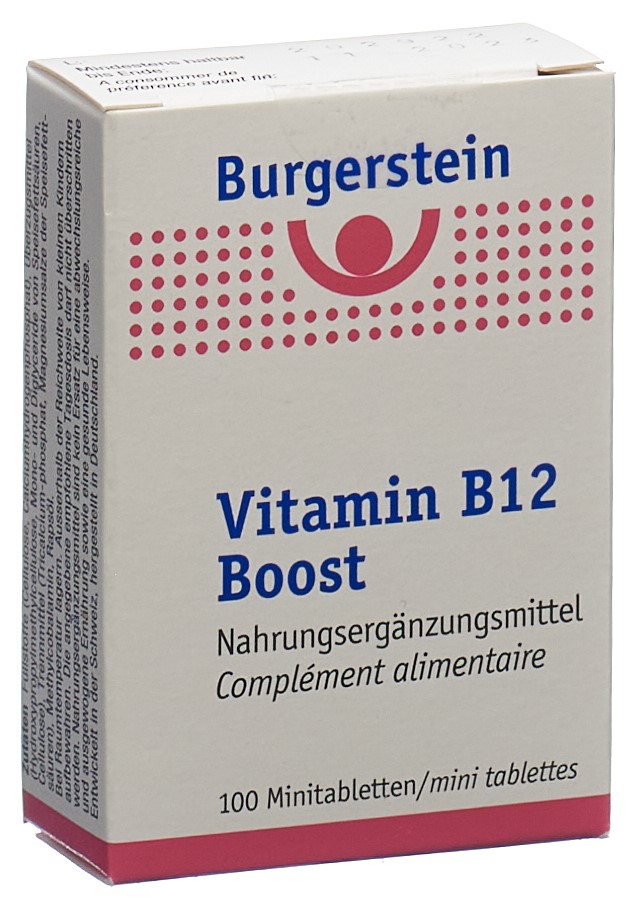 Burgerstein B12 Boost Tabletten 100 Stk PICFRONT3D