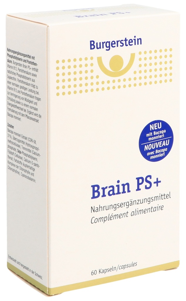 Burgerstein Brain PS+ 60 Kapseln PICFRONT3D