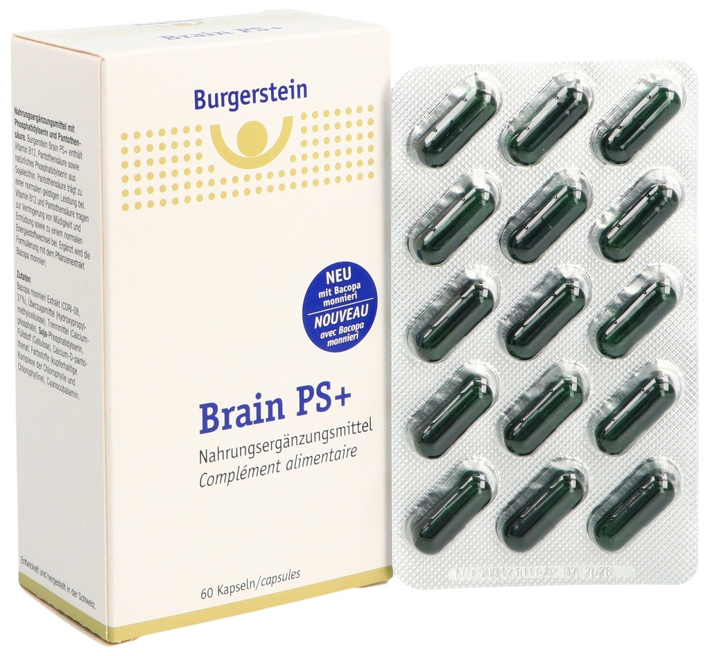 Burgerstein Brain PS+ 60 Kapseln PICFRONT3DPLUS