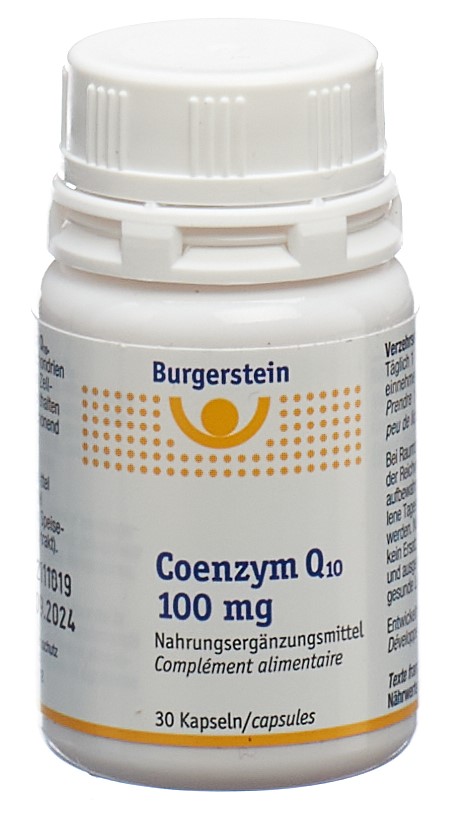 Burgerstein Coenzym Q10 30 Kapseln 100 mg PICFRONT3D