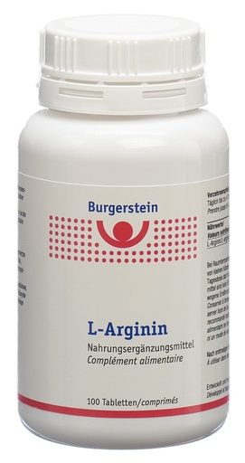 Burgerstein L-Arginin 100 Tabletten PICFRONT3D