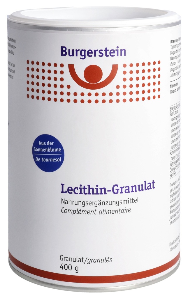 Burgerstein Lecithin 400 g Granulat PICFRONT3D