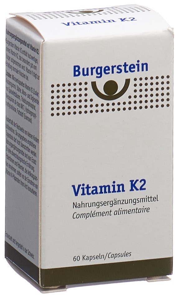 Burgerstein Vitamin K2 180 Kapseln PICFRONT3D