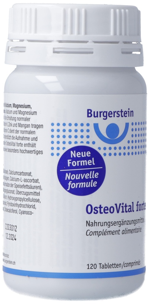 Burgerstein OsteoVital forte 120 Tabletten PICFRONT3D