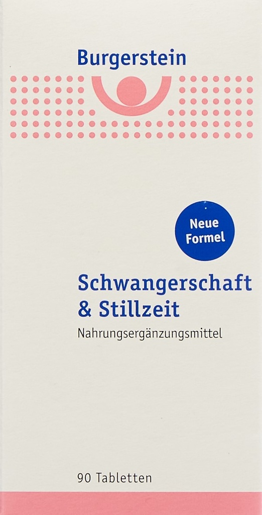 Burgerstein Schwangerschaft&Stillzeit Tabletten