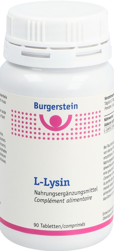 Burgerstein L-Lysine Tablets