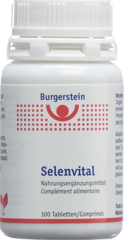 Burgerstein Selenium Vital
