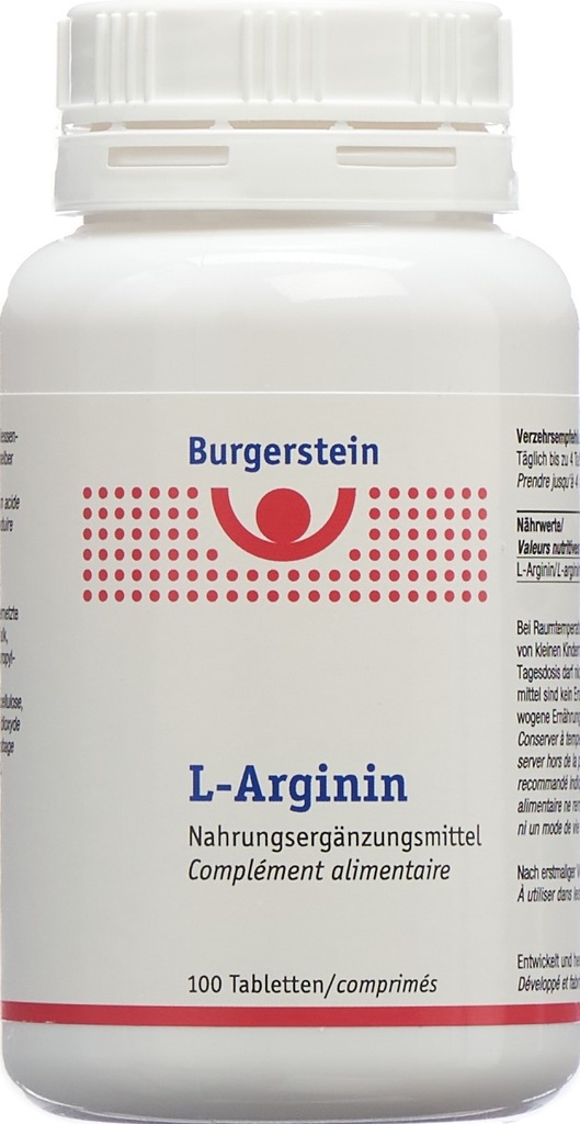 Burgerstein L-Arginine comprimés