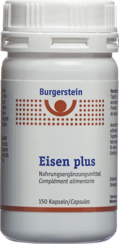 Burgerstein Fer plus capsules