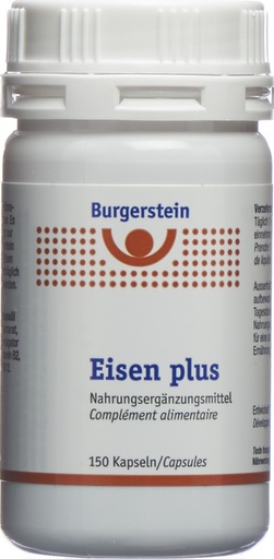 Burgerstein Eisen plus Kapseln