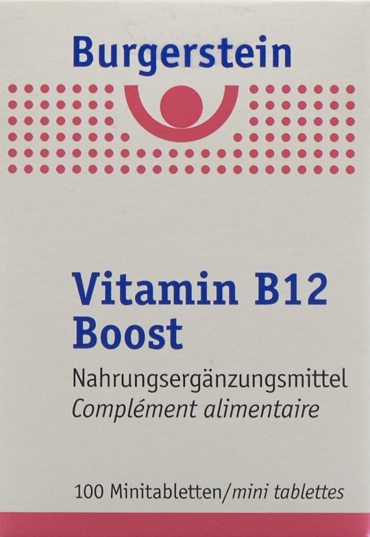 Burgerstein Vitamine B12 Boost mini tablettes 